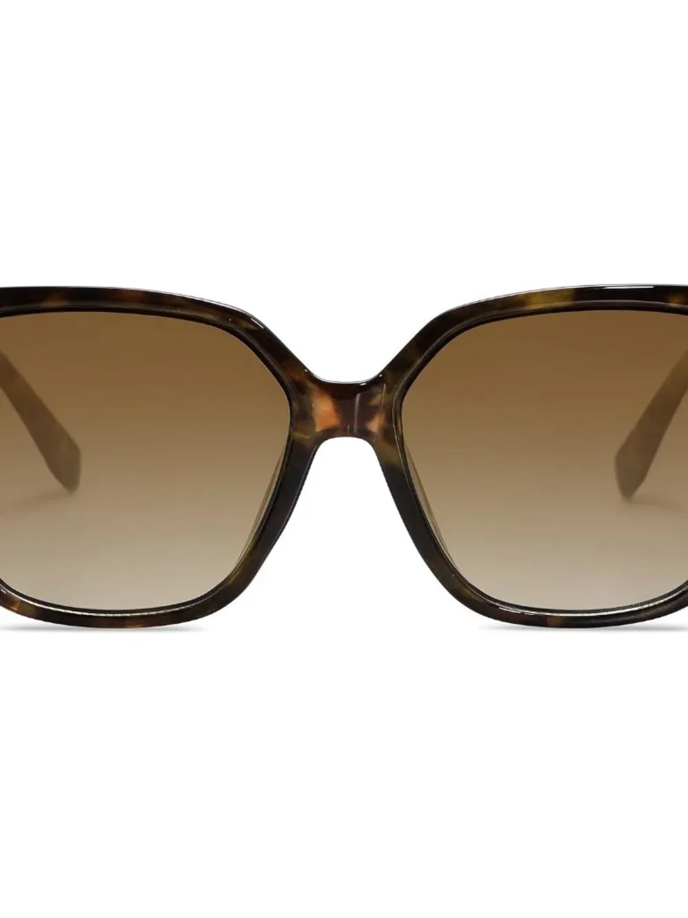 Trendy Dark Tortoise Square Sunglasses for Women - Ideal for Outdoor Adventures
